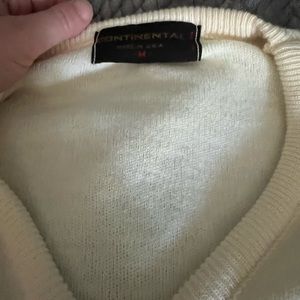 Soft yellow vintage sweater